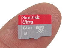 Fake Ssndisk SD Memory Card Image