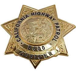 Fake California Highway Patrol Badge