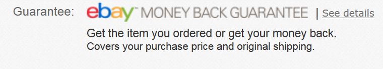 money back guarantee