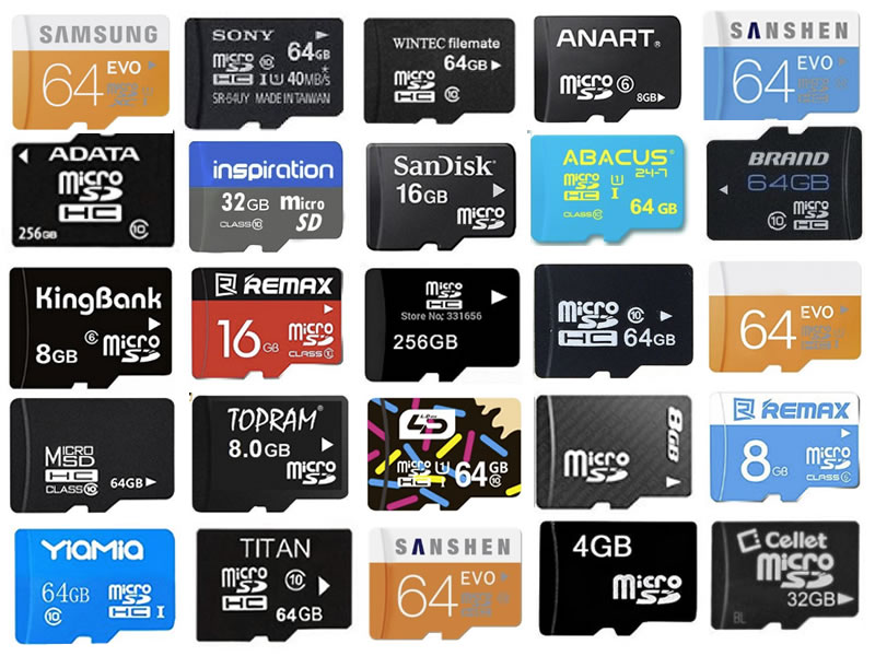 fake microSD memory