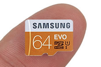 fake microSDHC card