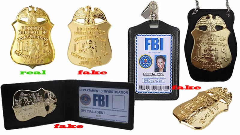fake badges and ID